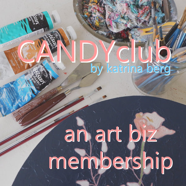 candy colored studio podcast episode #123 - ladies of the candy colored club present the “candy club collective” small works show