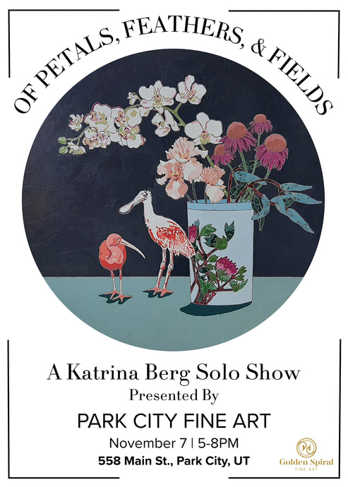 solo show at park city fine art 11/7/25!!