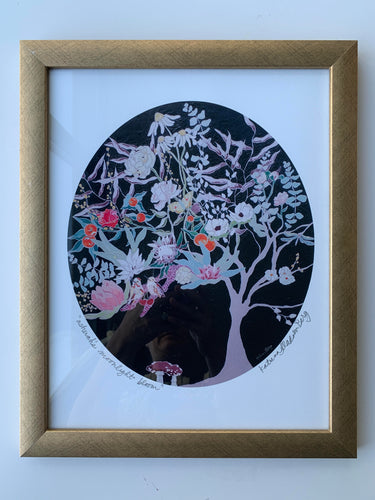 asherah's midnight bloom PRINT