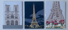 "les amours perdues" floral eiffel tower ART PRINT