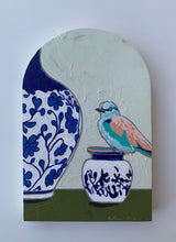 perdoname  9.5x6" arch original oil chinoisery vase european roller