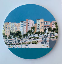 tu vuo fa 'l'americano 18" original oil landscape tropea