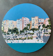 tu vuo fa 'l'americano 18" original oil landscape tropea