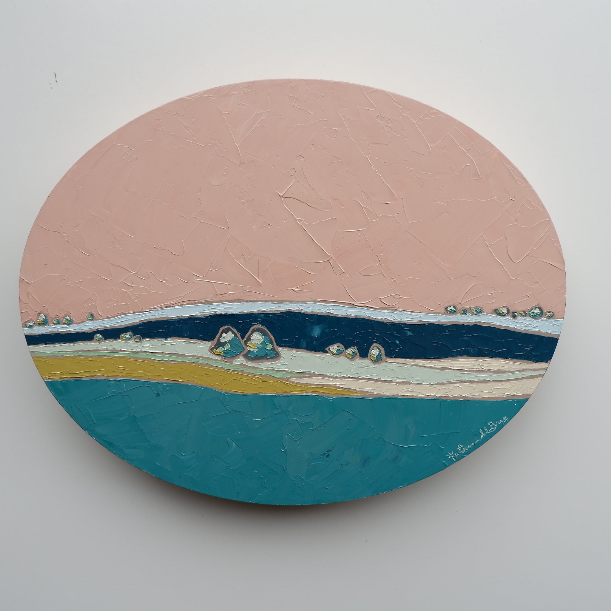 see the sun (11x14 oval) – katrina berg fine art