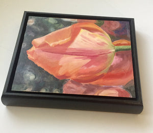 jessica michaelson - “orange tulip” (8 x 10”)