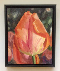 jessica michaelson - “orange tulip” (8 x 10”)