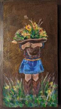 annie isaacson - “country girl” (6 x 10”)