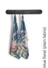 Tea Towels Blue Floral (Waffle Fabric) Tablecloth