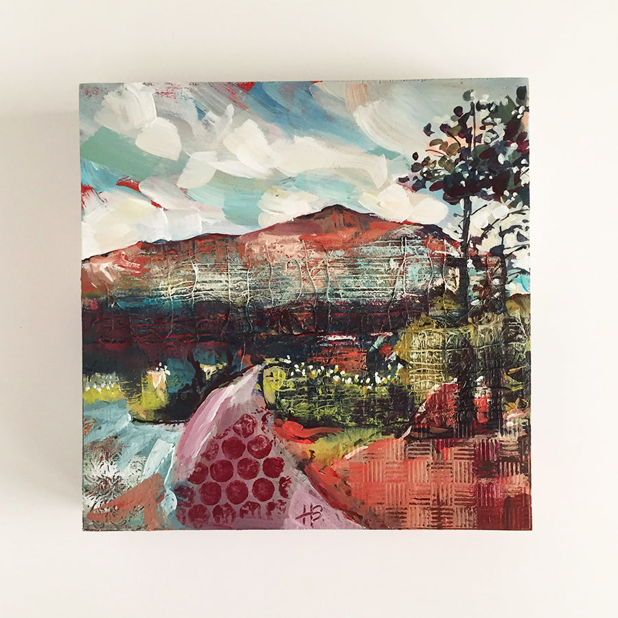 holly beals - “to the mountains” (8 x 8”)